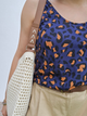 Débardeur léopard Love By MD – Kaki & Marine