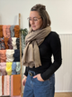 Écharpe douce en cachemire et viscose – 4 coloris