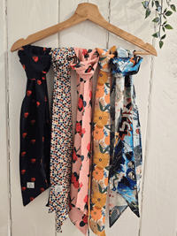 Foulard cravate imprimé – Accessoire multifonction Love By MD