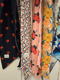 Foulard cravate imprimé – Accessoire multifonction Love By MD