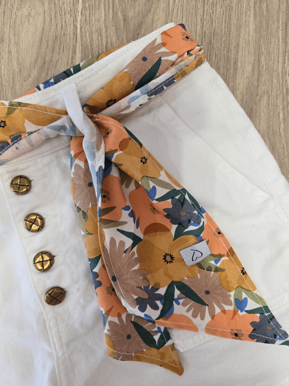 Foulard cravate imprimé – Accessoire multifonction Love By MD