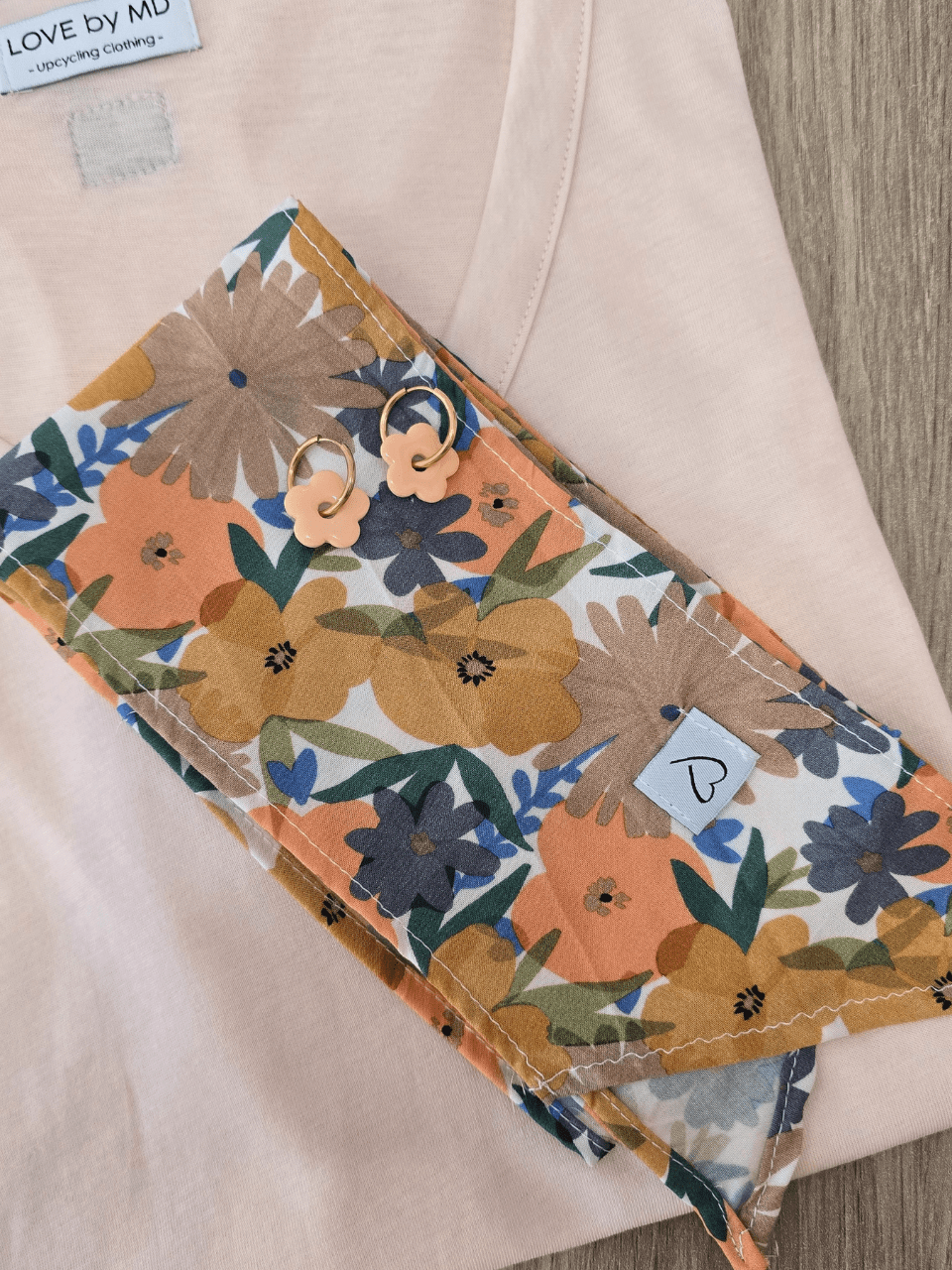 Foulard cravate imprimé – Accessoire multifonction Love By MD