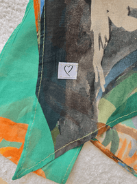 Foulard cravate en viscose – Love By MD