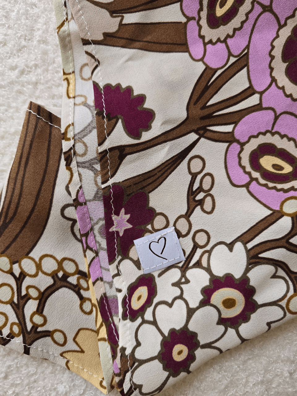 Foulard cravate en viscose – Love By MD