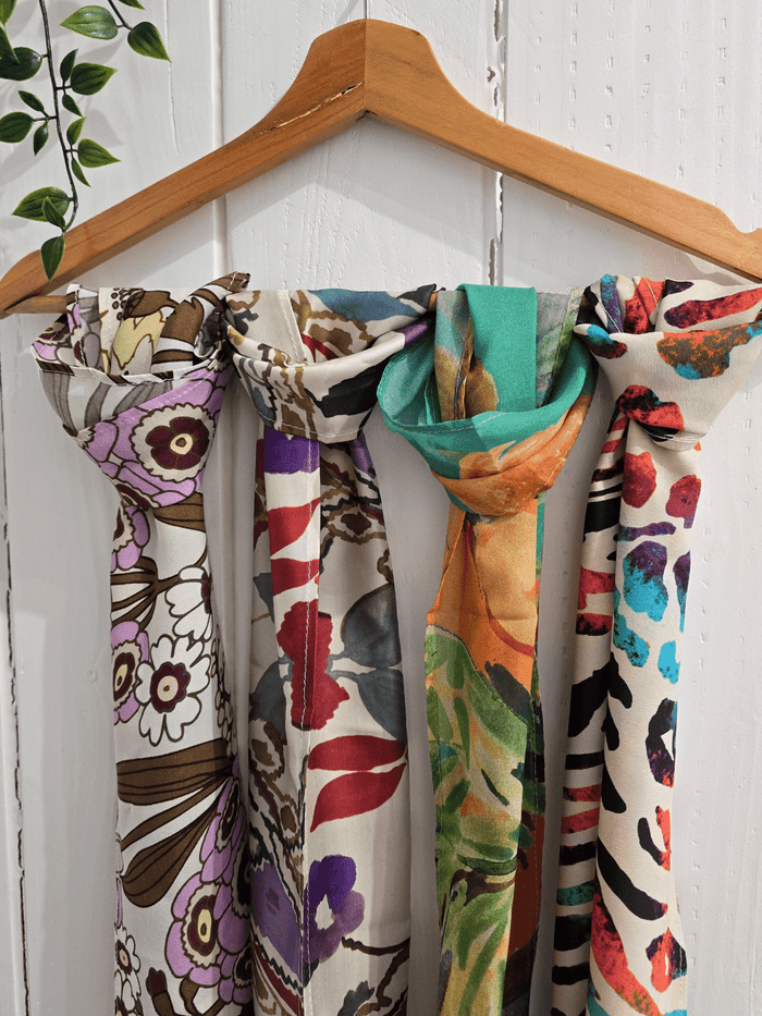 Foulard cravate en viscose – Love By MD