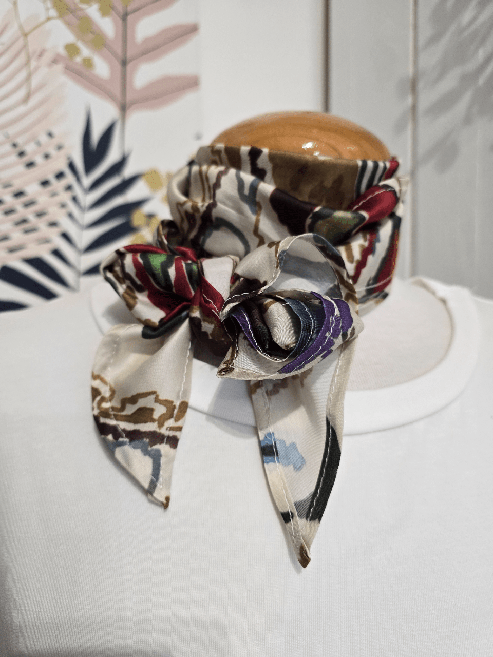 Foulard cravate en viscose – Love By MD