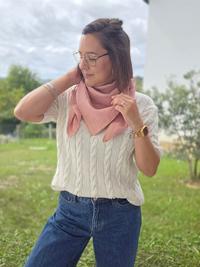 Foulard femme artisanal Mellinette