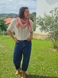 Foulard femme artisanal Mellinette