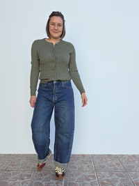 Look gilet kaki femme
