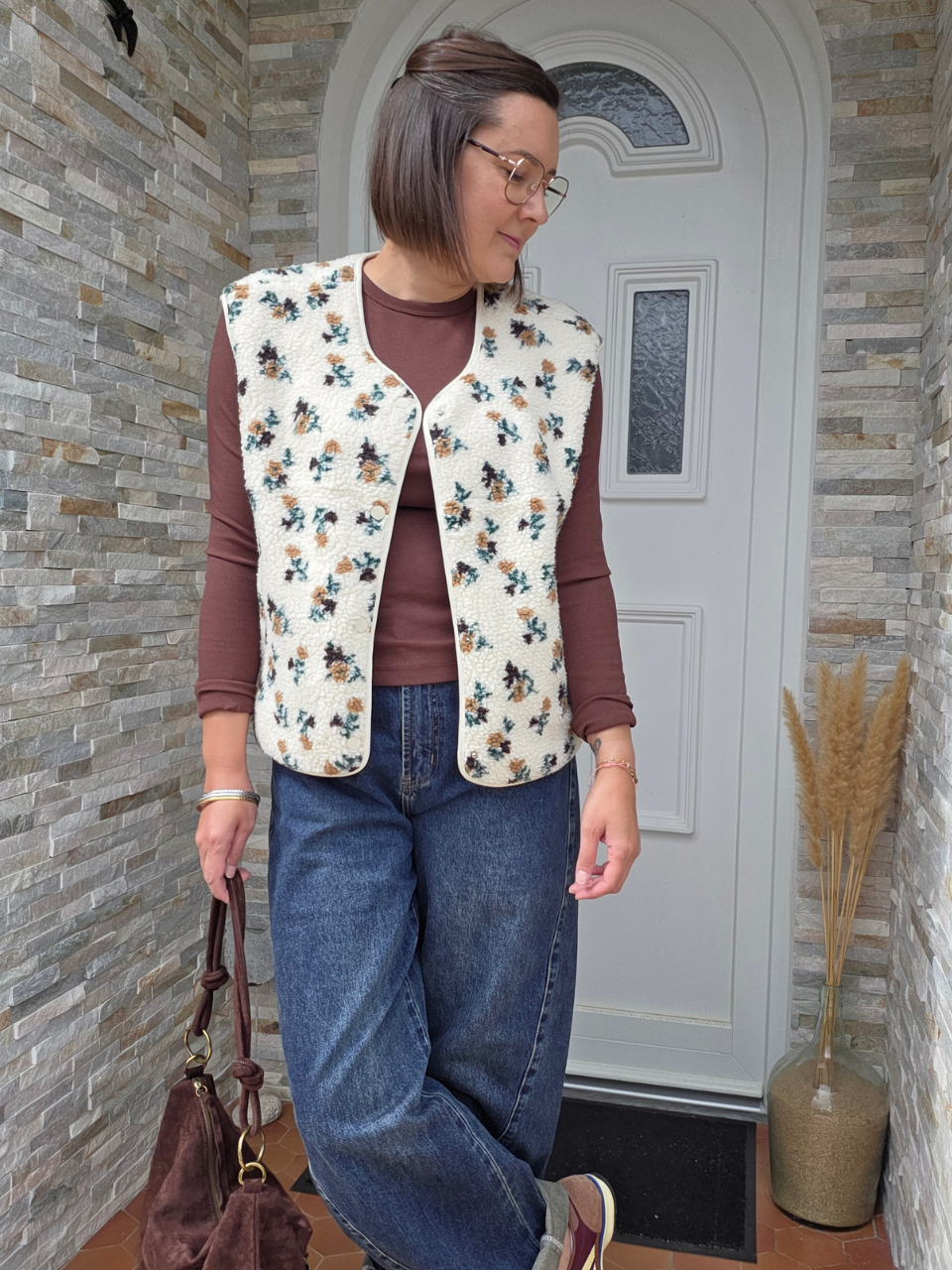 Look marron femme