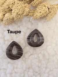 Pampilles goutte en Argile Polymère – Petit Trésor