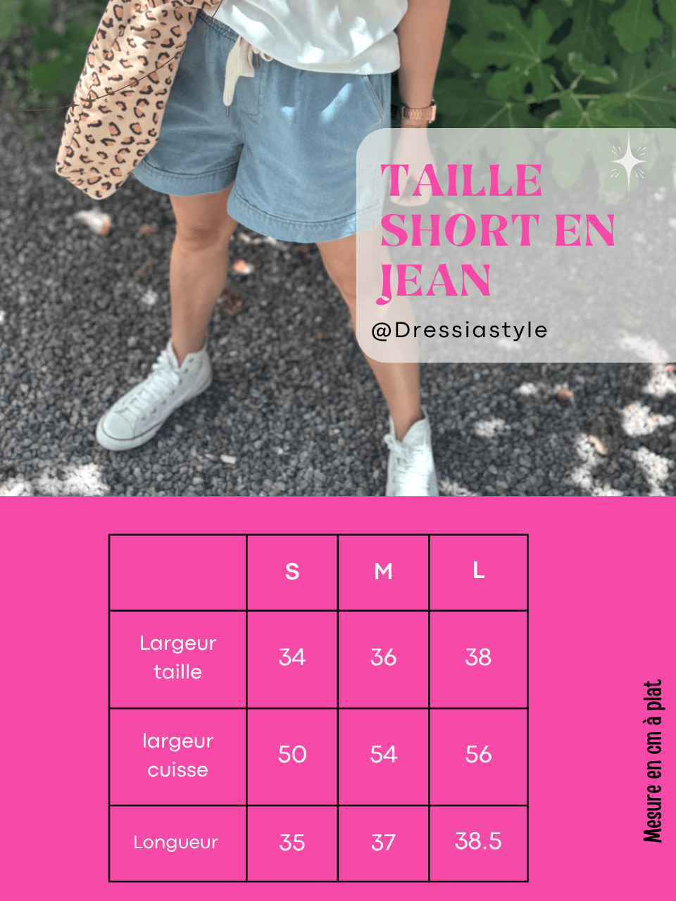 Short en jean léger – Taille élastique & confort absolu