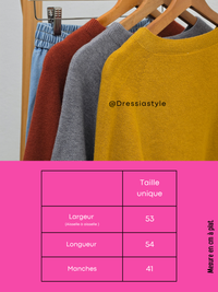 Pull manches courtes femme doux avec cachemire