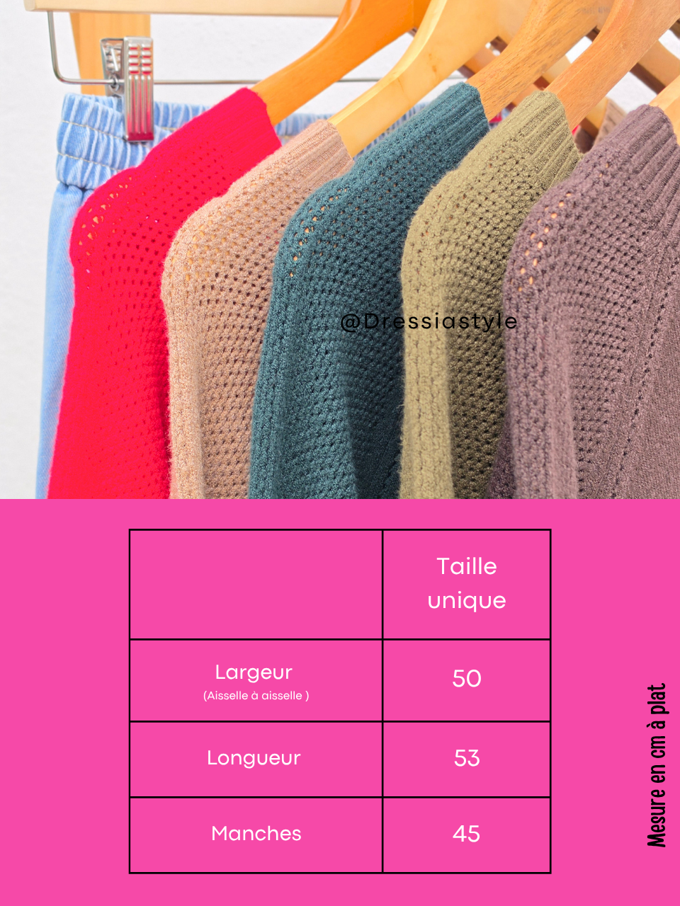 Pull manches courtes femme à détails ajourés – 5 coloris