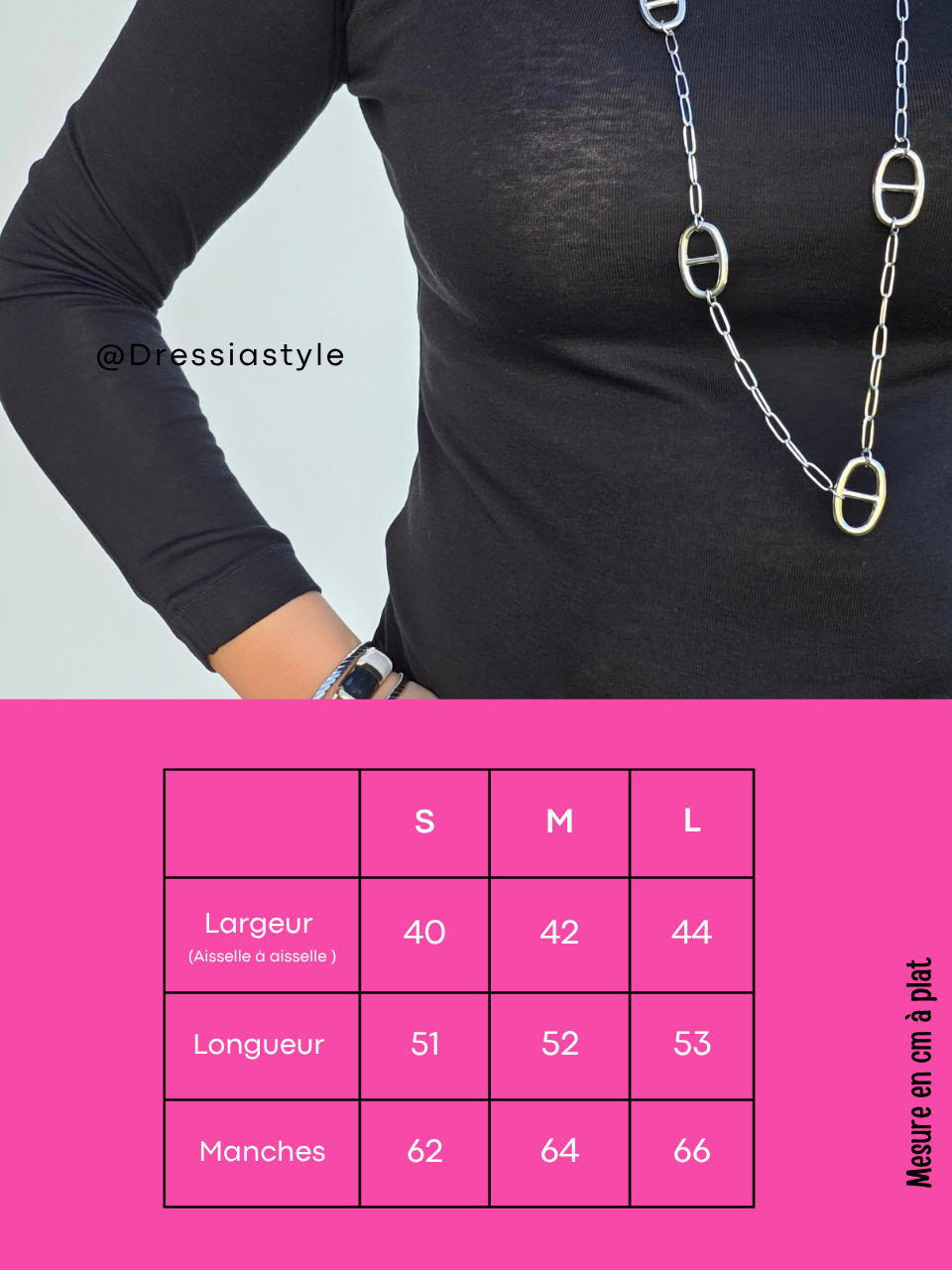 Tee-shirt manches longues noir lyocell laine Oraije
