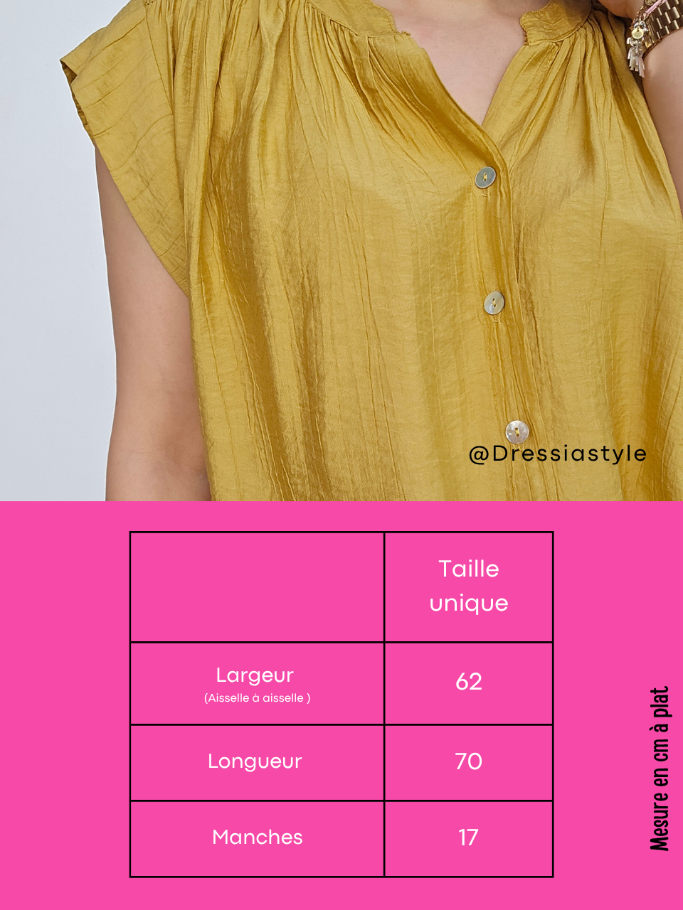 Haut fluide ajouré aux épaules – Ocre, Blanc & Vieux rose