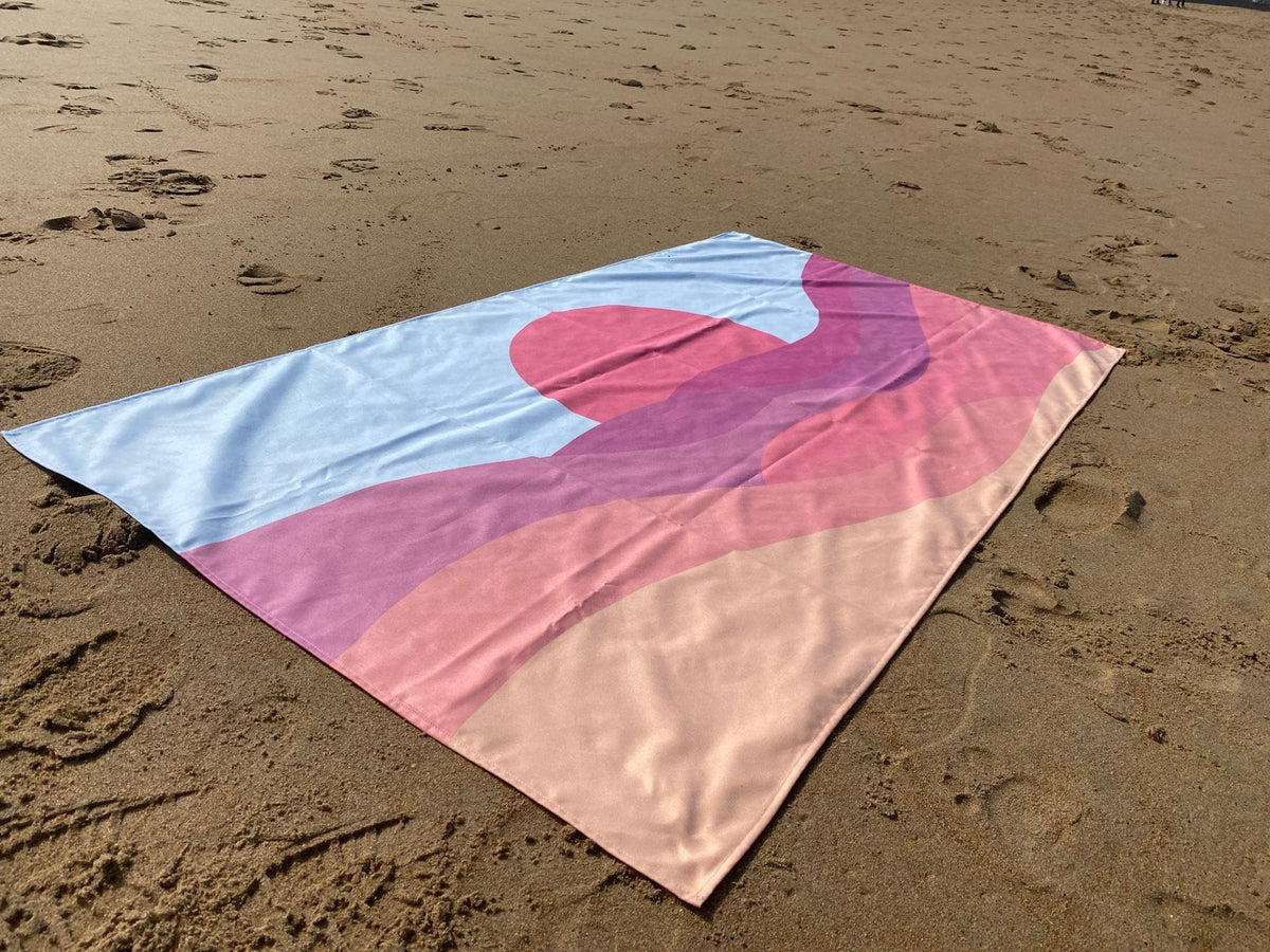 Serviette de plage Love by MD