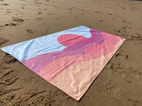 Serviette de plage Love by MD