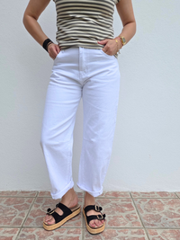 Jean blanc tendance 
