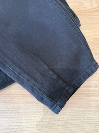 Jean barrel noir strech