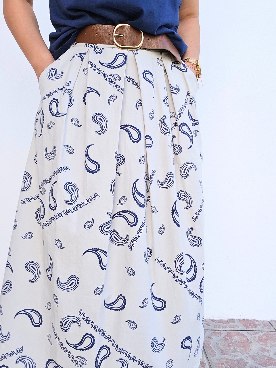 Jupe imprimé bandana