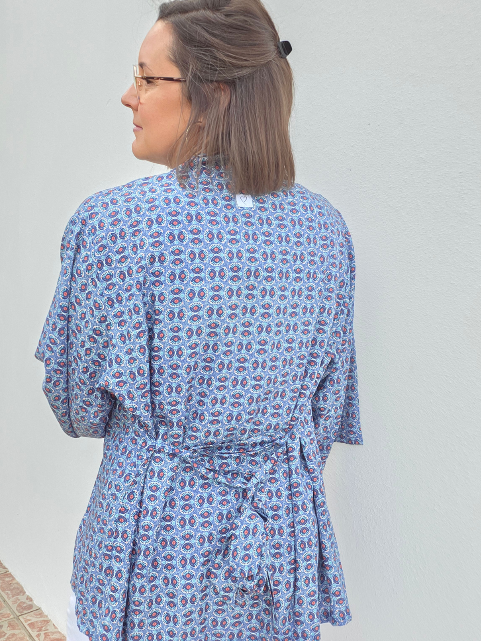 Kimono avec ceinture – Love by MD – 3 imprimés – taille unique