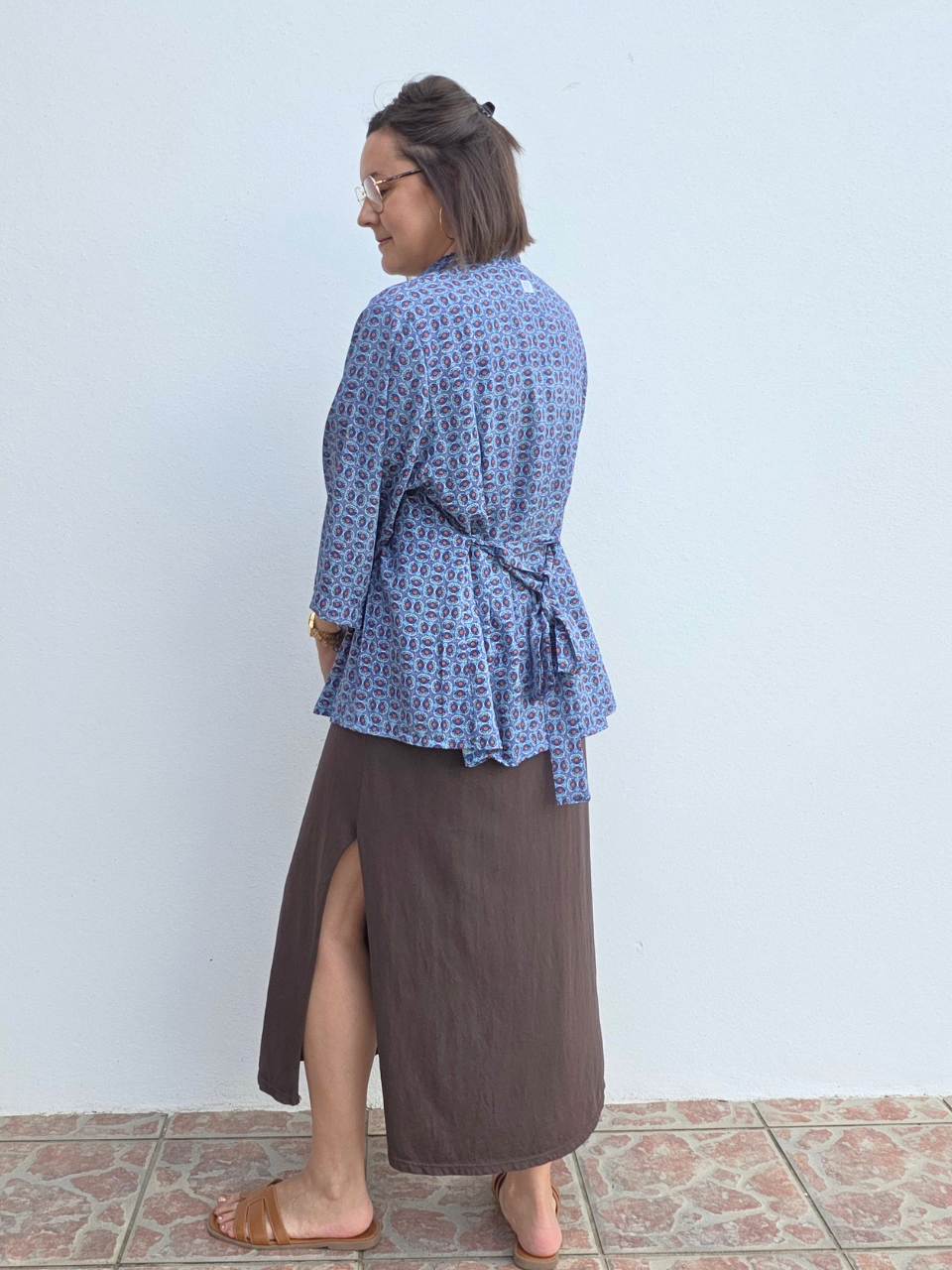 Kimono avec ceinture – Love by MD – 3 imprimés – taille unique