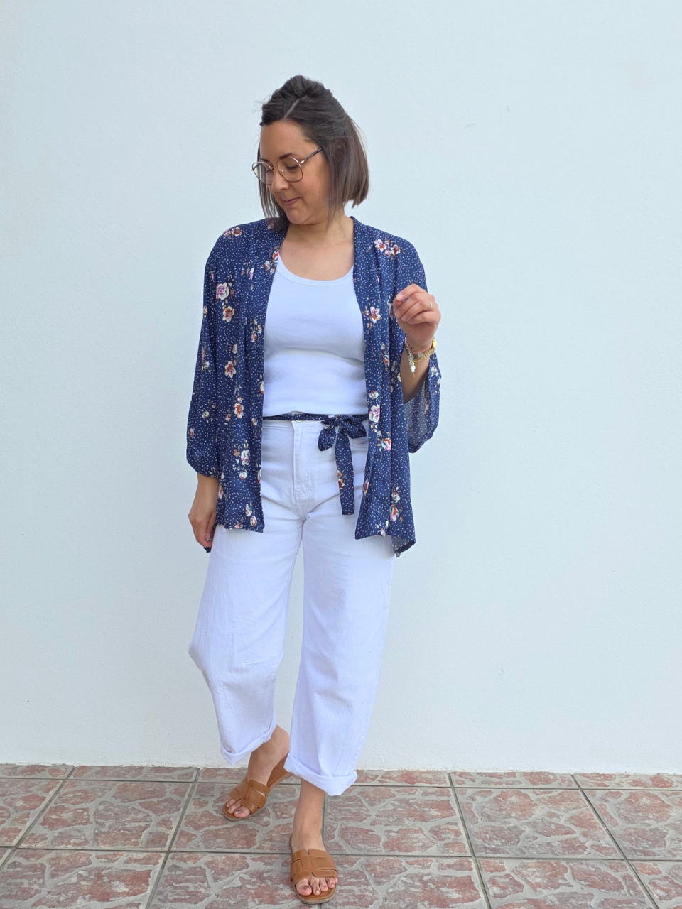 Kimono avec ceinture – Love by MD – 3 imprimés – taille unique