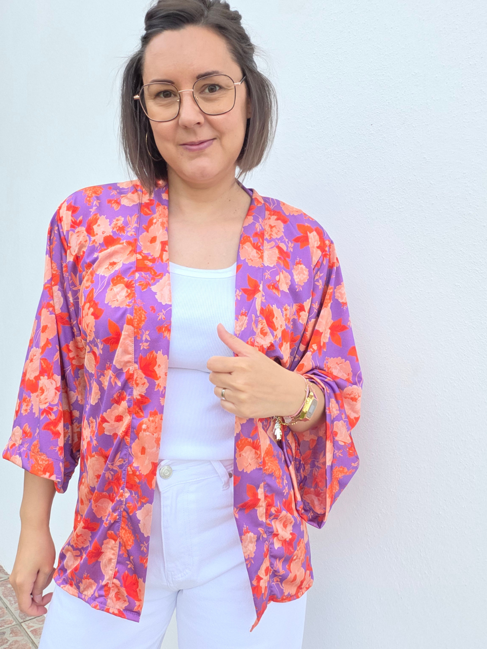 Kimono avec ceinture – Love by MD – 3 imprimés – taille unique