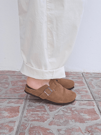 Sabots mules camel femme - confortables et tendance