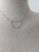 Collier cœur