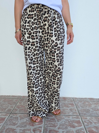 pantalon gaze de coton mode