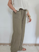 Pantalon en lin fluide & naturel - Plusieurs coloris
