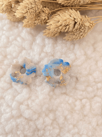 Pampilles pétale artisanales – Créoles Petit Trésor