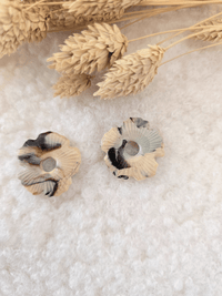 Pampilles pétale artisanales – Créoles Petit Trésor