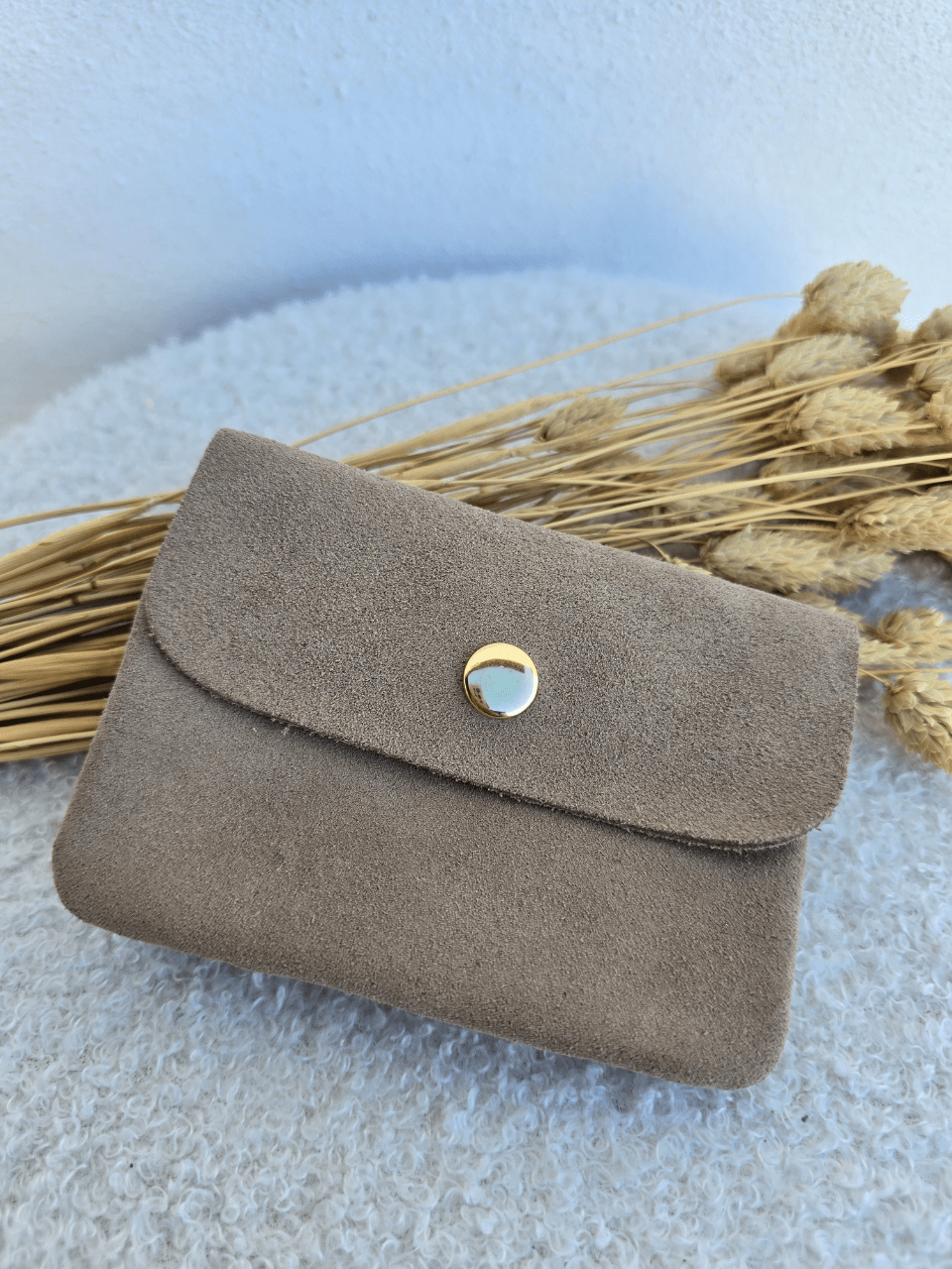 Petit porte-monnaie en cuir