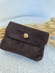 Petit porte-monnaie en cuir