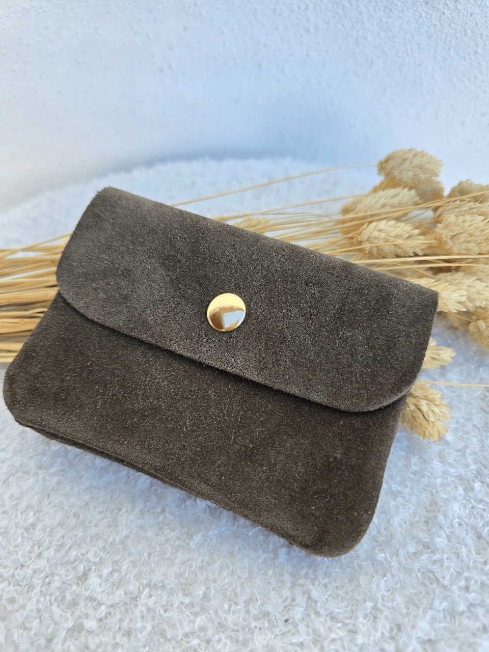 Petit porte-monnaie en cuir