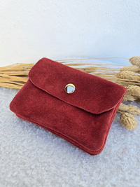 Petit porte-monnaie en cuir