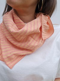 Petit foulard en gaze de coton – Mellinette