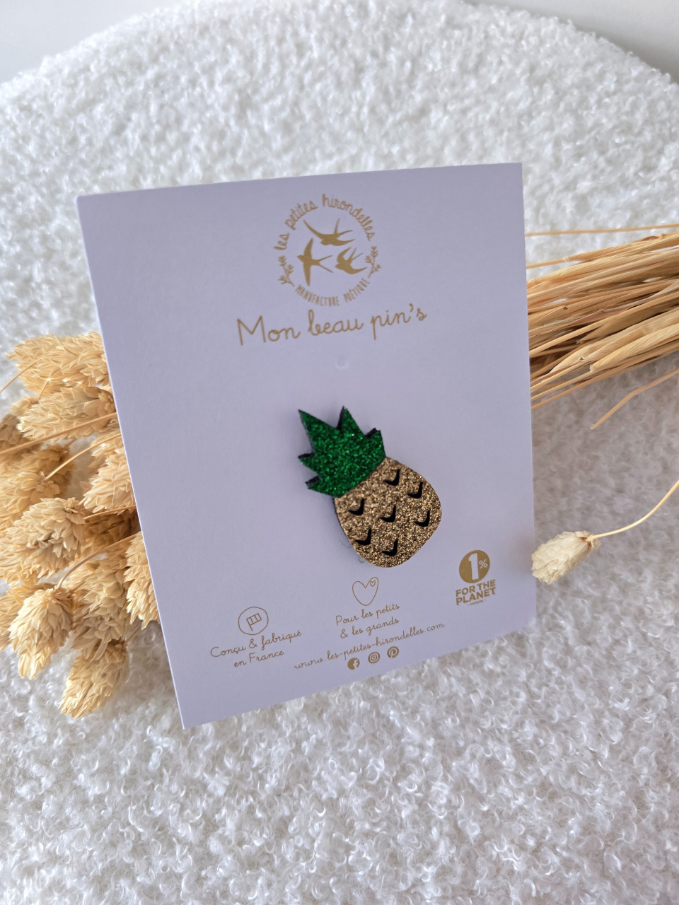 Pin’s fruités - Les Petites Hirondelles