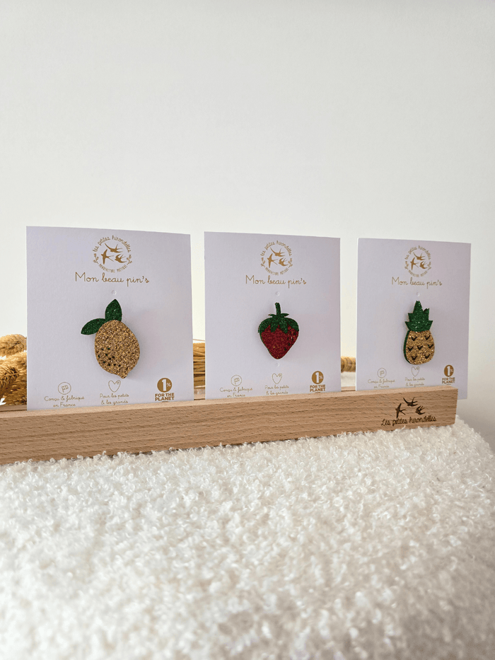Pin’s fruités - Les Petites Hirondelles