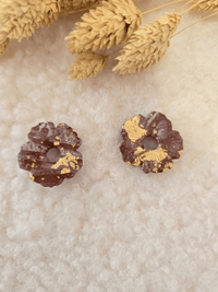 Pampilles pétale artisanales – Créoles Petit Trésor