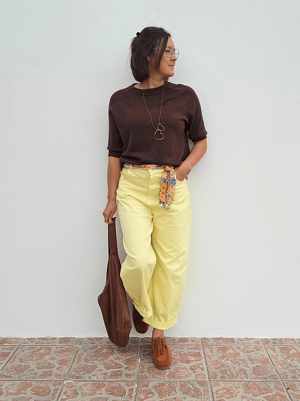 Pull femme manches courtes
