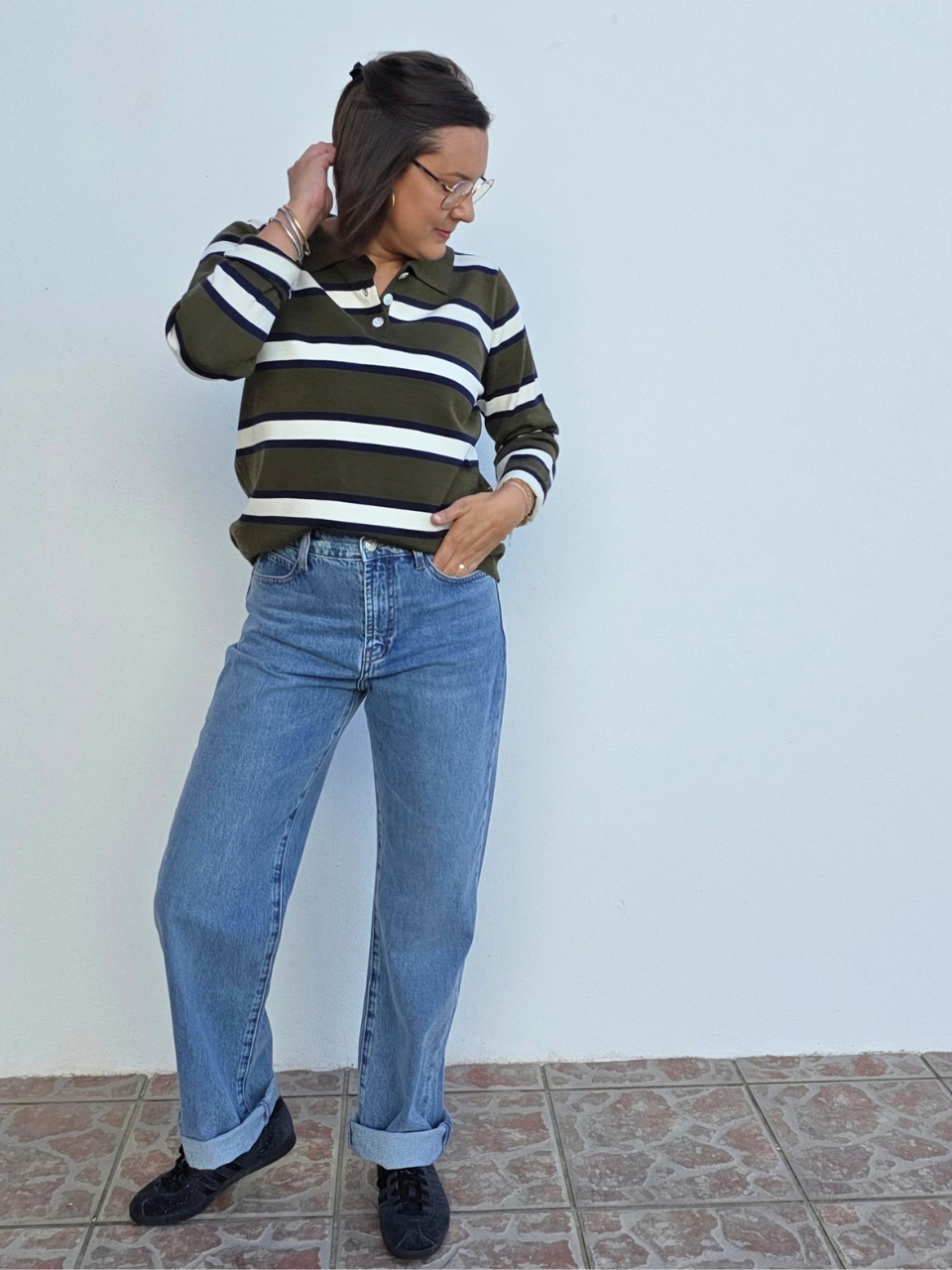 Look automne femme polo