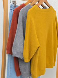 Pull manches courtes automne
