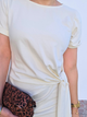 Robe courte nœud sur le côté – Inspiration Sézane - Plusieurs coloris