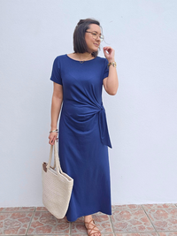Robe longue inspiration sézane 