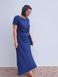 Robe marine Pippa Sézane 