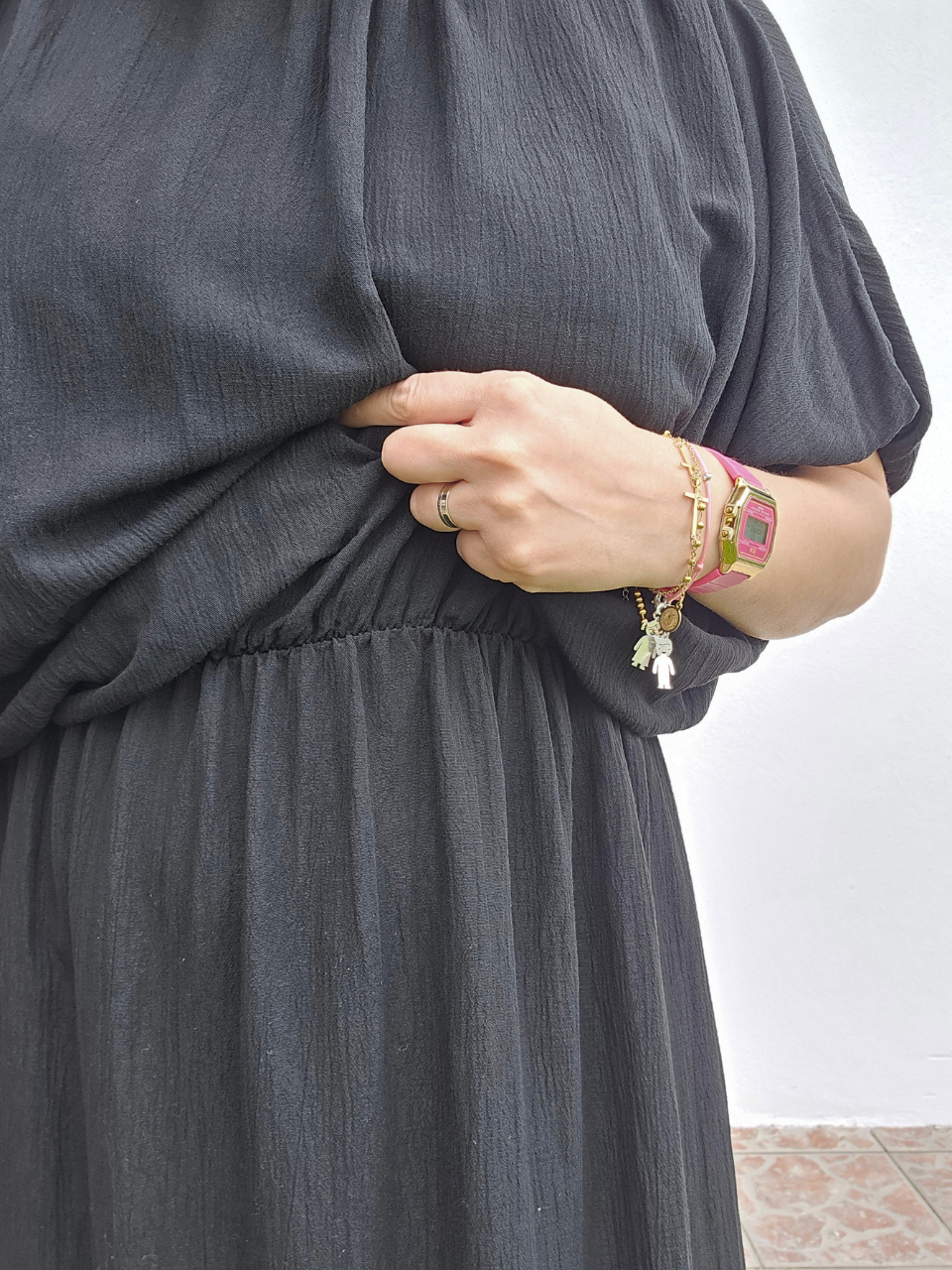 Robe noir femme été 